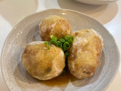 これ絶対うまい! 里芋の唐揚げ　めんつゆでどうぞ♪